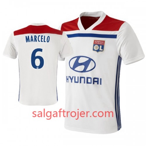 Olympique Lyonnais Fodboldtrøjer Marcelo 6 Hjemmebanesæt 2018/19 Kort ærmer Olympique Lyonnais Fodboldtrøjer Marcelo 6 Hjemmebanesæt 2018/19 Kort ærmer